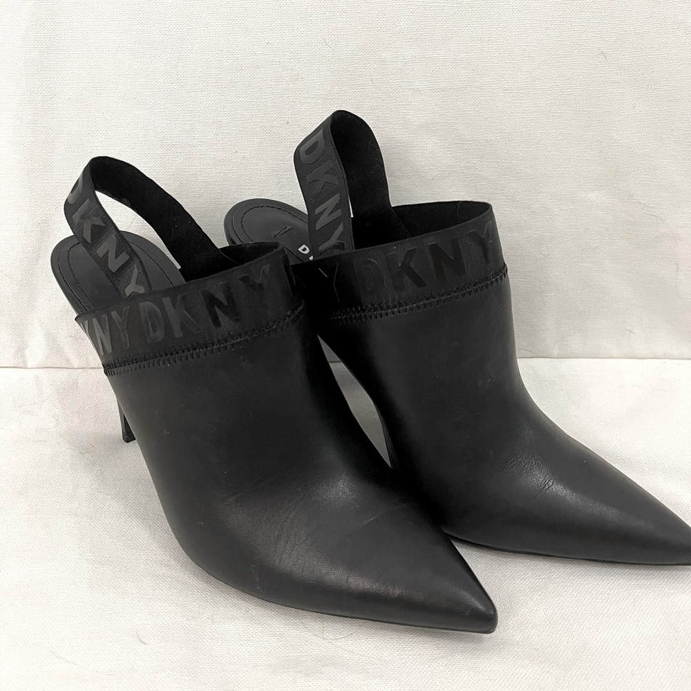 DKNY black heels